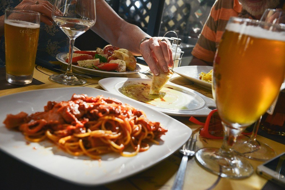 Italiensk mat är njutning